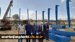 بازدید  مدیریت استانی از روند پیشرفت پروژه بزرگ فرهنگی ورزشی 3