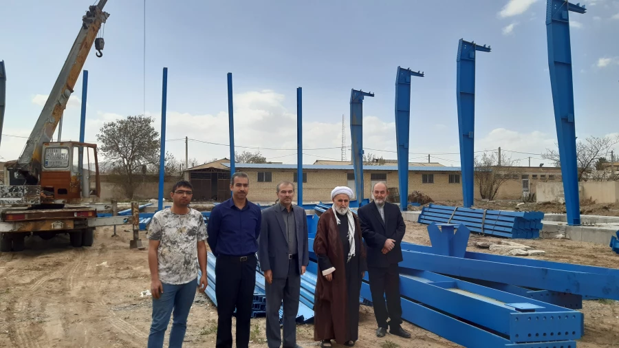 بازدید  مدیریت استانی از روند پیشرفت پروژه بزرگ فرهنگی ورزشی 3