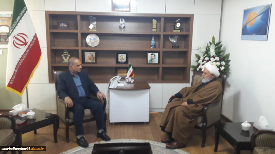 جلسه دیدار رئیس دانشگاه فرهنگیان استان آذربایجان غربی با فرماندار شهرستان ارومیه برگزار شد 2