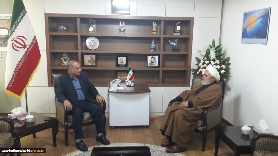 جلسه دیدار رئیس دانشگاه فرهنگیان استان آذربایجان غربی با فرماندار شهرستان ارومیه برگزار شد 2