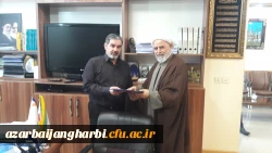 دیدار حجت الاسلام اصغری با سپهری رئیس سازمان برنامه و بودجه استان آذربایجان غربی 2