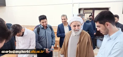بازدید رئیس دانشگاه فرهنگیان آذربایجان غربی از روند برگزاری انتخابات شورای صنفی