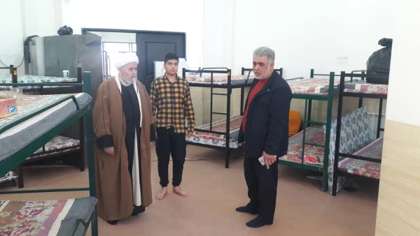 حجت الاسلام اصغری از خوابگاه شهری شماره 2 پردیس شهید رجایی ارومیه بازدید کرد 2