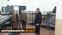 حجت الاسلام اصغری از خوابگاه شهری شماره 2 پردیس شهید رجایی ارومیه بازدید کرد 6