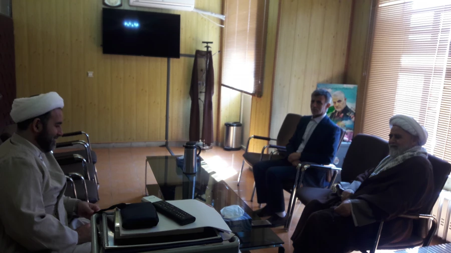 دیدار حجت الاسلام اصغری با مدیرکل سازمان تبلیغات اسلامی استان آذربایجان غربی 3