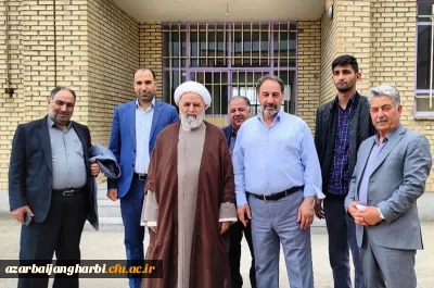 بازدید رئیس دانشگاه فرهنگیان استان و نماینده مردم میاندوآب از ساختمان شماره 2 پردیس شهید رجایی شهرستان میاندوآب