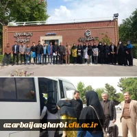 دانشجو معلمان برتر در مرحله استانی جشنواره تدریس برتر به تبریز اعزام شدند 2