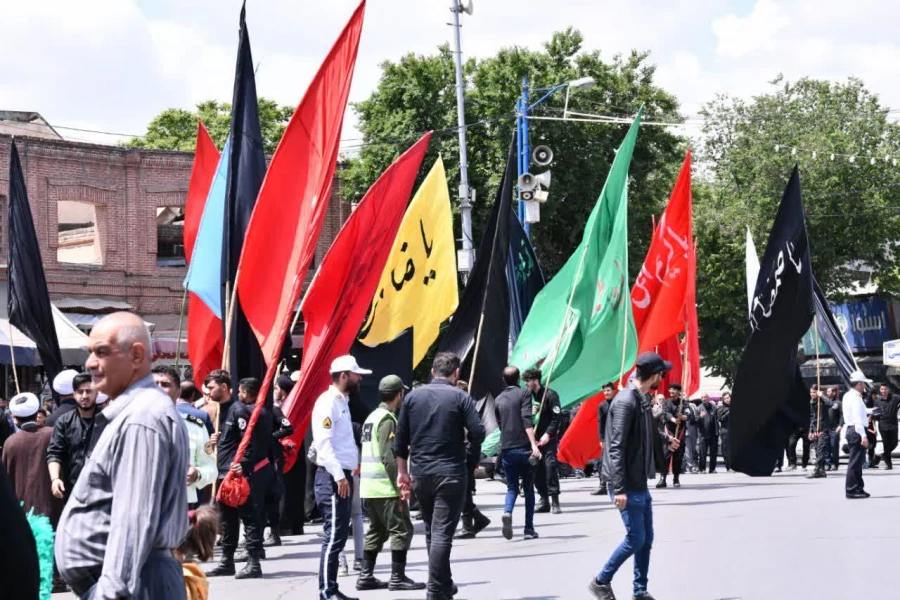 رئیس دانشگاه فرهنگیان استان آذربایجان غربی در مراسم عزاداری شهادت امام صادق(ع) حضور یافت 4