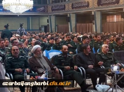 اصغری رئیس دانشگاه فرهنگیان استان آدربایجان غربی در مراسم آزادسازی خرمشهر حضور یافت 2
