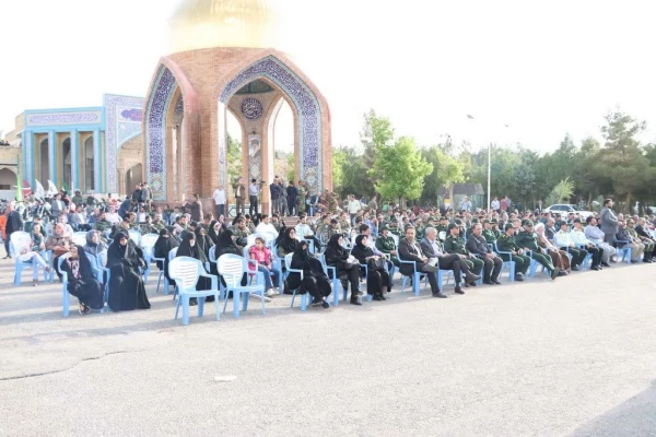 حجت الاسلام اصغری رئیس دانشگاه فرهنگیان استان در آیین عطر افشانی مزار شهدا حضور یافت 4