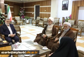 دیدار معاون فرهنگی دانشگاه فرهنگیان کشور با استاندار آذربایجان غربی 