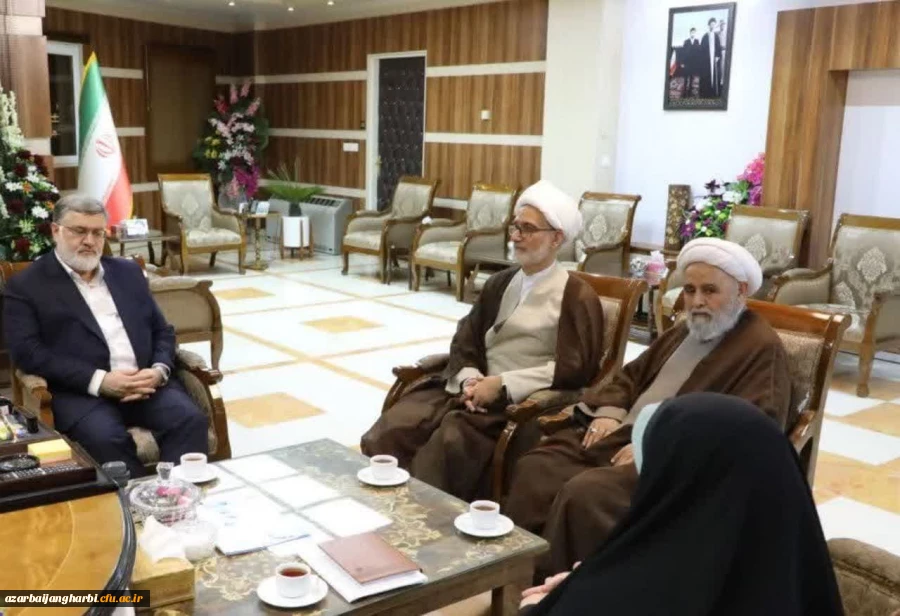 دیدار معاون فرهنگی دانشگاه فرهنگیان کشور با استاندار آذربایجان غربی  2