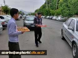 برپایی ایستگاه صلواتی به مناسبت فرارسیدن میلاد امام رضا(ع) 3