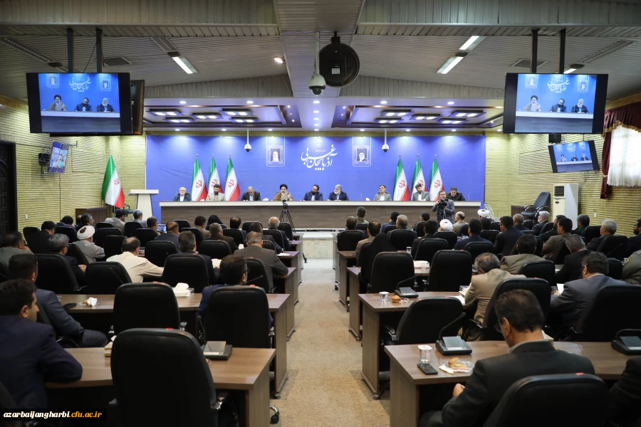 جلسه شورای اداری استان با حضور رئیس دانشگاه فرهنگیان آذربایجان غربی برگزار شد 4