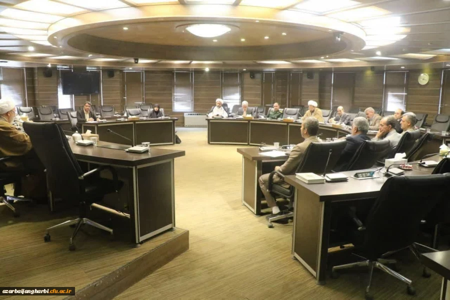 جلسه هماهنگی سی و هفتمین جشنواره ملی قرآن و عترت دانشگاهیان سراسر کشور به ریاست معاون سیاسی و اجتماعی استاندار آذربایجان غربی برگزار شد  2