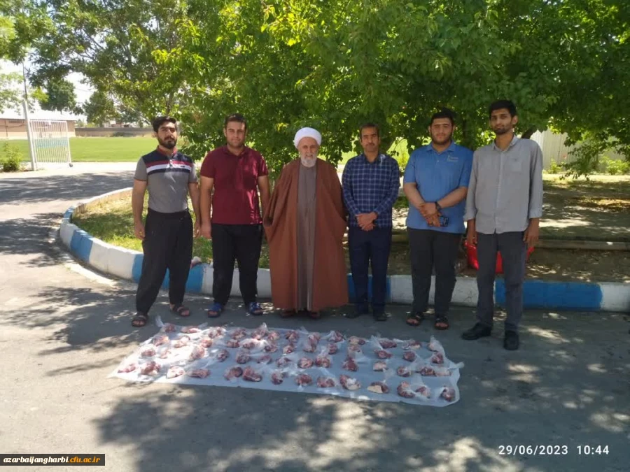 پویش ذبح قربانی در پردیس شهید رجایی ارومیه برگزار شد 2