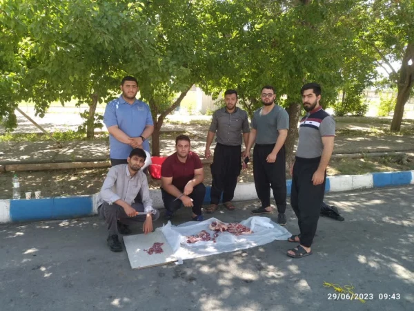 پویش ذبح قربانی در پردیس شهید رجایی ارومیه برگزار شد 6