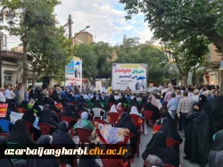 اجتماع بزرگ مردمی با هدف «دفاع از ارزش های دینی و عفاف و حجاب» به مناسبت هفته ملی عفاف و حجاب در شهرستان خوی  2