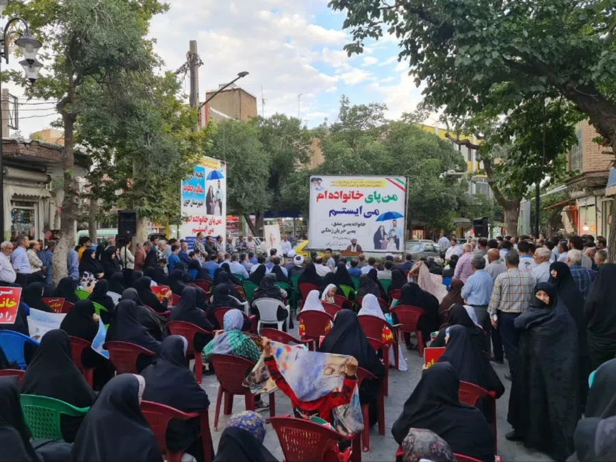 اجتماع بزرگ مردمی با هدف «دفاع از ارزش های دینی و عفاف و حجاب» به مناسبت هفته ملی عفاف و حجاب در شهرستان خوی  2