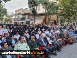 اجتماع بزرگ مردمی با هدف «دفاع از ارزش های دینی و عفاف و حجاب» به مناسبت هفته ملی عفاف و حجاب در شهرستان خوی  2