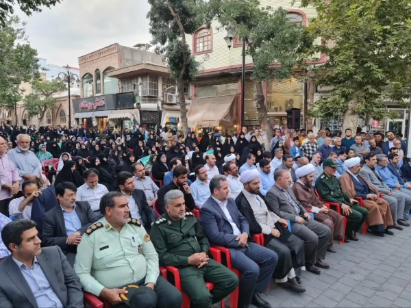 اجتماع بزرگ مردمی با هدف «دفاع از ارزش های دینی و عفاف و حجاب» به مناسبت هفته ملی عفاف و حجاب در شهرستان خوی  2