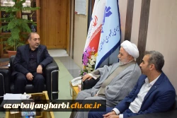 رئیس دانشگاه فرهنگیان آذربایجان غربی با مدیر کل صدا و سیما استان دیدار و گفت و گو کرد 2