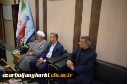 رئیس دانشگاه فرهنگیان آذربایجان غربی با مدیر کل صدا و سیما استان دیدار و گفت و گو کرد 5