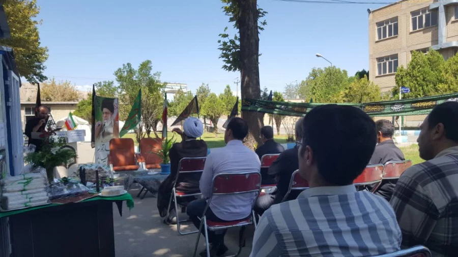 برگزاری مراسم باشکوه عزاداری سیدوسالار شهیدان در مرکزآموزش عالی شهید مطهری خوی  4