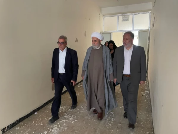 بازدید مدیریت امور پردیس های استان آذربایجان غربی، فرماندار و معاون عمرانی فرماندار از ساختمان های مرکز آموزش عالی شهید مطهری 2