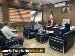 بازدید مدیریت امور پردیس های استان آذربایجان غربی، فرماندار و معاون عمرانی فرماندار از ساختمان های مرکز آموزش عالی شهید مطهری 2