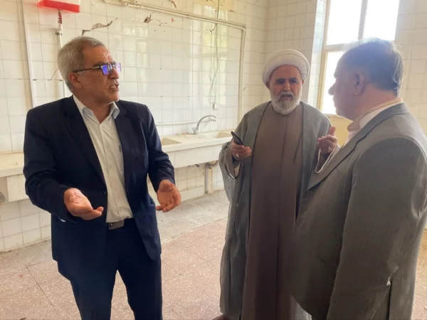 بازدید مدیریت امور پردیس های استان آذربایجان غربی، فرماندار و معاون عمرانی فرماندار از ساختمان های مرکز آموزش عالی شهید مطهری 3