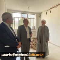 بازدید مدیریت امور پردیس های استان آذربایجان غربی، فرماندار و معاون عمرانی فرماندار از ساختمان های مرکز آموزش عالی شهید مطهری 5