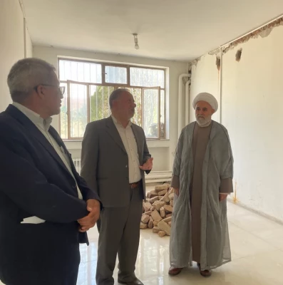 بازدید مدیریت امور پردیس های استان آذربایجان غربی، فرماندار و معاون عمرانی فرماندار از ساختمان های مرکز آموزش عالی شهید مطهری 5