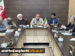 برگزاری جلسه بررسی مشکلات مرکز آموزش عالی شهید مطهری در فرمانداری خوی  2