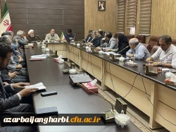 برگزاری جلسه بررسی مشکلات مرکز آموزش عالی شهید مطهری در فرمانداری خوی  4