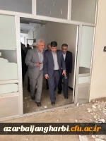 بازدید دکتر غیاثی ریاست دانشگاه فرهنگیان و هیأت رئیسه محترم و مسئولان استانی و شهرستانی از مرکز آموزش عالی شهید مطهری خوی 2
