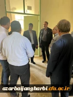 بازدید دکتر غیاثی ریاست دانشگاه فرهنگیان و هیأت رئیسه محترم و مسئولان استانی و شهرستانی از مرکز آموزش عالی شهید مطهری خوی 4