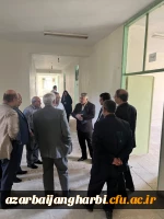 بازدید دکتر غیاثی ریاست دانشگاه فرهنگیان و هیأت رئیسه محترم و مسئولان استانی و شهرستانی از مرکز آموزش عالی شهید مطهری خوی 7