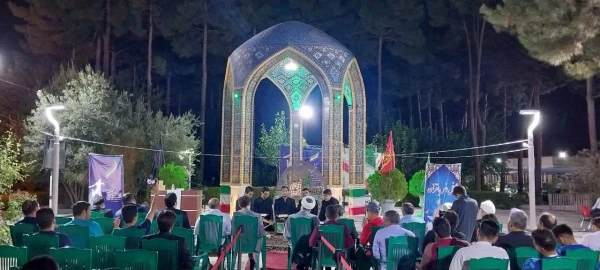 مراسم انس با قرآن در حاشیه دومین شب از المپیاد ورزشی دانشجویان دانشگاه فرهنگیان 4