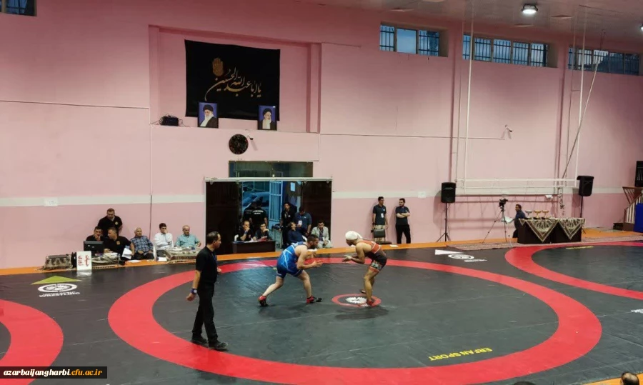 دانشجومعلم دانشگاه فرهنگیان استان آذربایجان غربی نشان نقره مسابقات کشتی المپیاد ورزشی را دریافت کرد 2