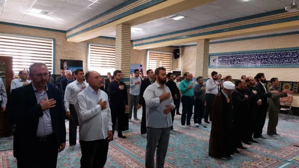 مراسم عزاداری اربعین حسینی اداره کل آموزش و پرورش استان 4