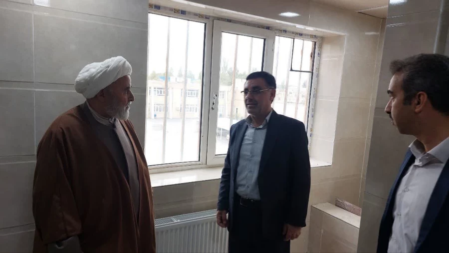 معاون سیاسی استاندار از سرای دانشجویی پردیس شهید رجایی بازدید کرد 5