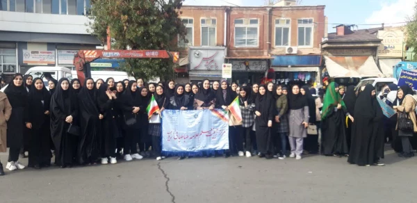 حضور پرشور دانشگاه فرهنگیان پردیس علامه طباطبایی ارومیه در یوم الله 13 آبان 12