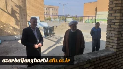 مدیرکل آموزش و پرورش استان از روند بازسازی دبیرستان شهید مصطفی خمینی بازدید کرد 2