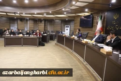 دیدار نمایندگان تشکل های دانشجویی دانشگاه فرهنگیان استان با استاندار آذربایجان غربی 3