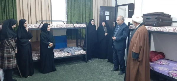 فرماندار و معاون برنامه ریزی فرمانداری شهرستان ارومیه از ساختمان شماره 2 دانشجویی پردیس علامه طباطبایی بازدید کردند 6