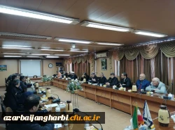 جلسه بررسی مسایل آموزشی دانشگاه فرهنگیان استان آذربایجان غربی برگزار شد 4