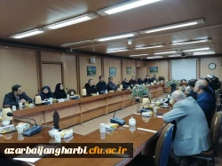جلسه بررسی مسایل آموزشی دانشگاه فرهنگیان استان آذربایجان غربی برگزار شد 6