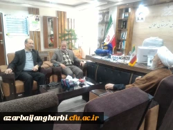 دیدار مدیریت امور پردیس های استان آذربایجان غربی با فرماندار سلماس