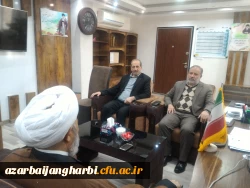 دیدار مدیریت امور پردیس های استان آذربایجان غربی با فرماندار سلماس